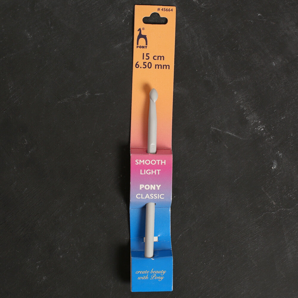 Pony 6.5 mm 15 cm ABS Plastik Yün Tığ - 45664